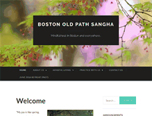 Tablet Screenshot of bostonoldpath.org